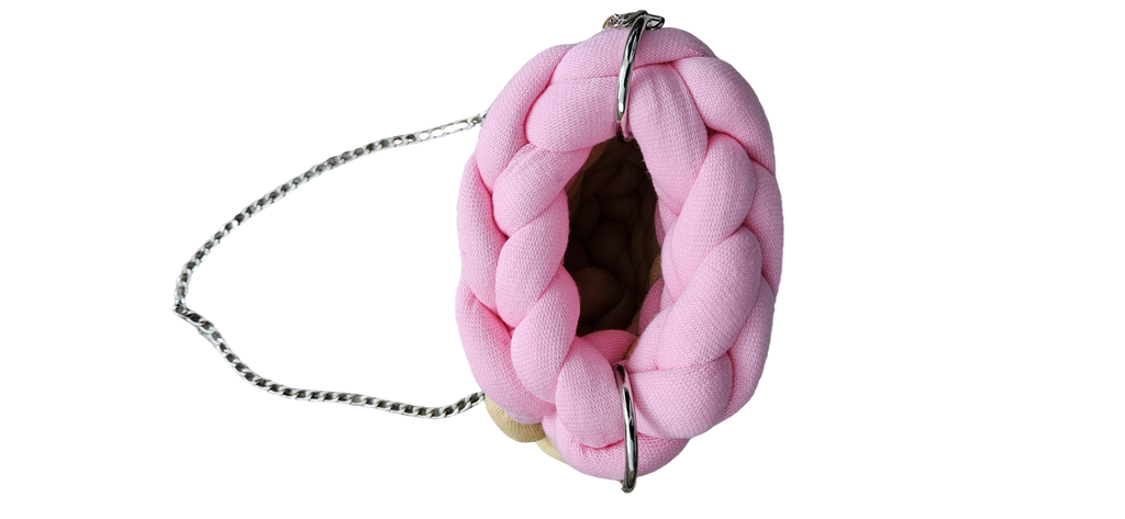 Tasche Mori -Pink & Senfgelb - Velyna Bags