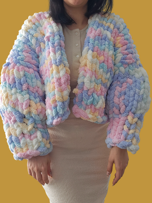 Kuschelige Marshmallow Jacke