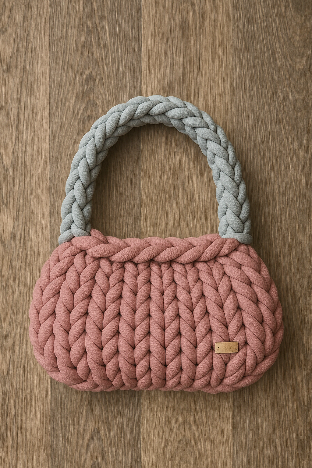 🌹Chunky Knit Handbag "Rosalie" - Velyna Bags