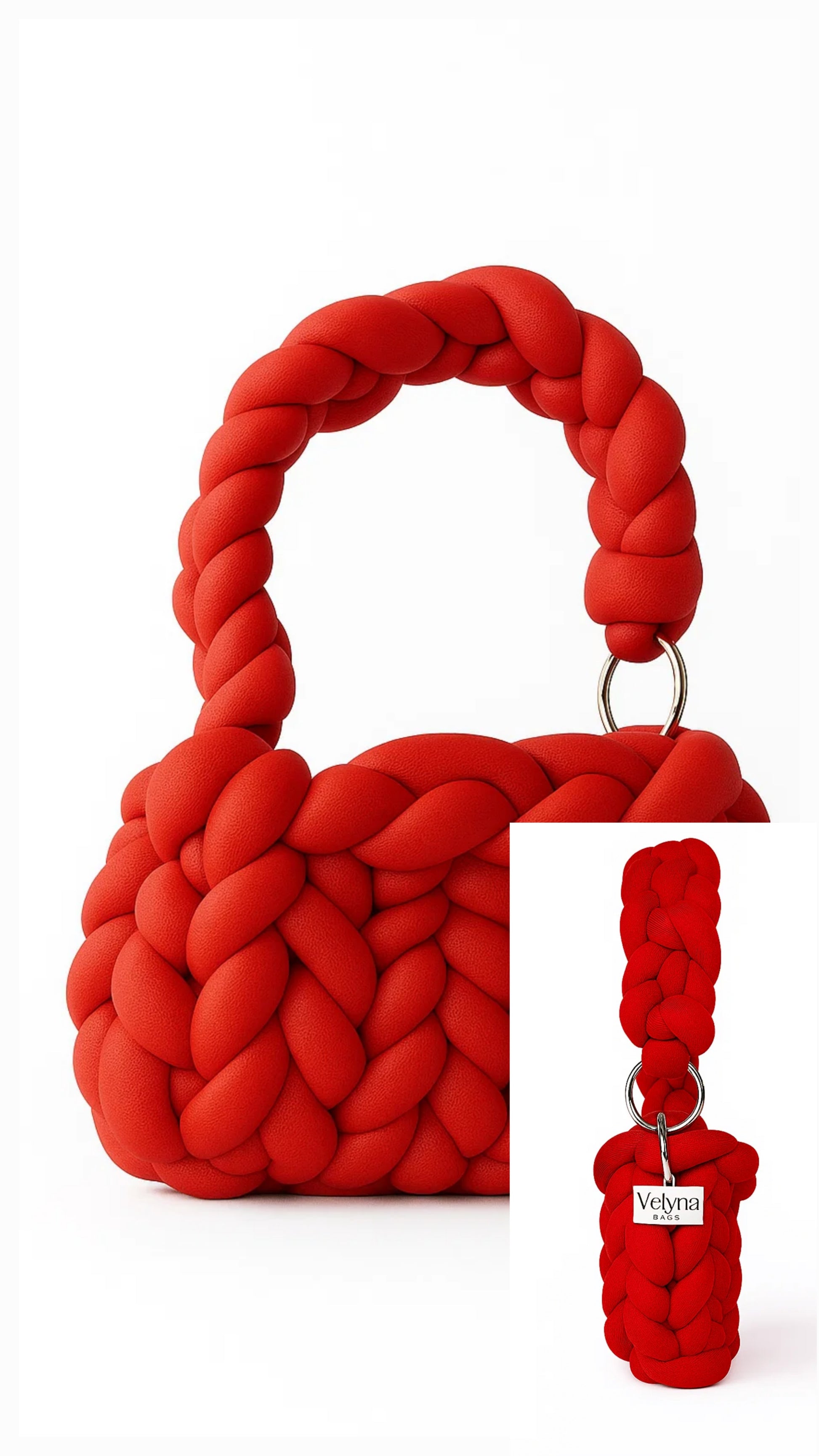 Cloudy Knot – Handgefertigt - Velyna Bags