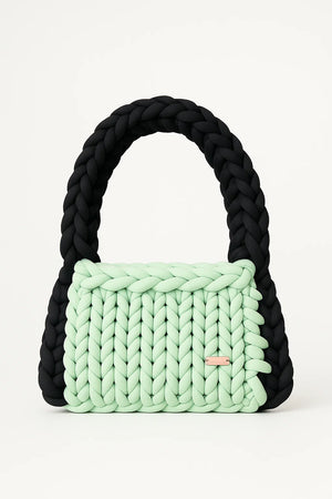 Nachhaltige Tasche Berlin Mint Grün – Handgemacht & Individualisierbar - Velyna Bags