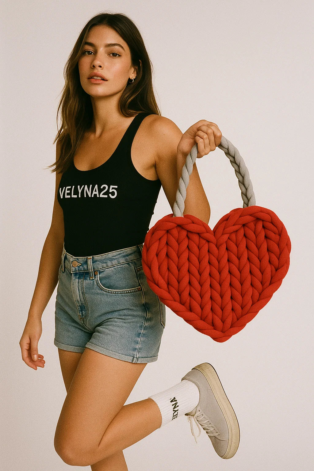 Herztasche "Luna" ❤️– Weil Liebe das schönste Accessoire ist - Velyna Bags